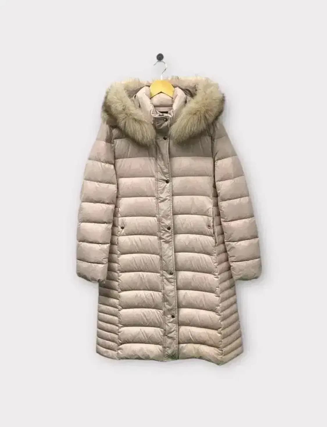 마쥬 maje 폭스퍼 구스패딩 코트 S 상품이미지1