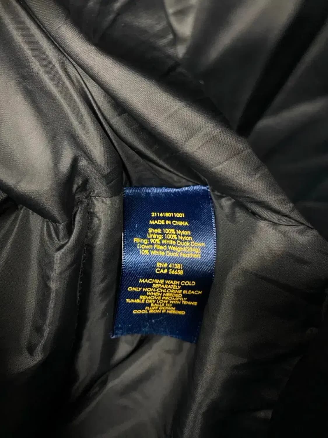 폴로 랄프로렌 덕다운 유광 롱패딩 XS-S 상품이미지7