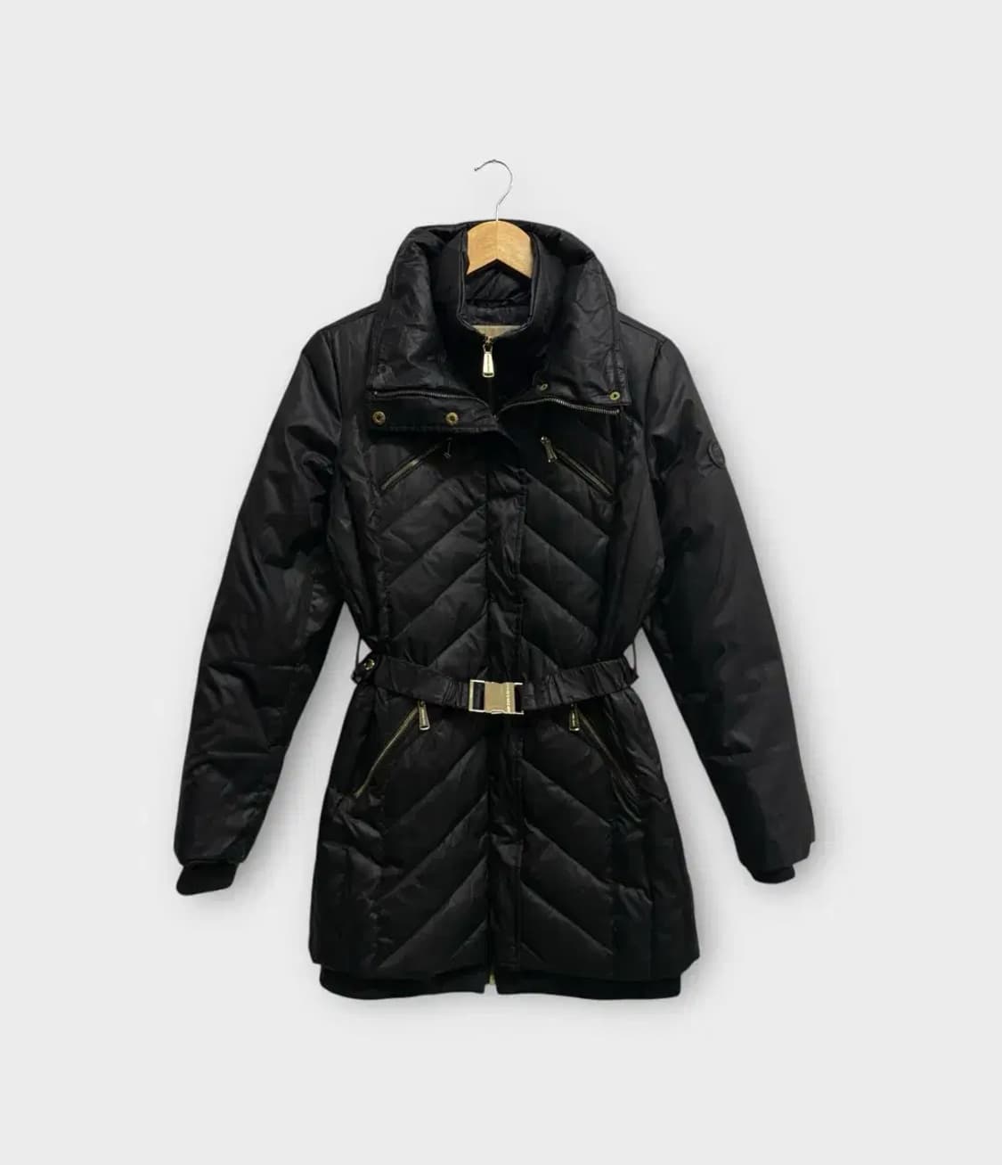 마이클코어스 금장벨트 다운 패딩 XS 상품이미지1