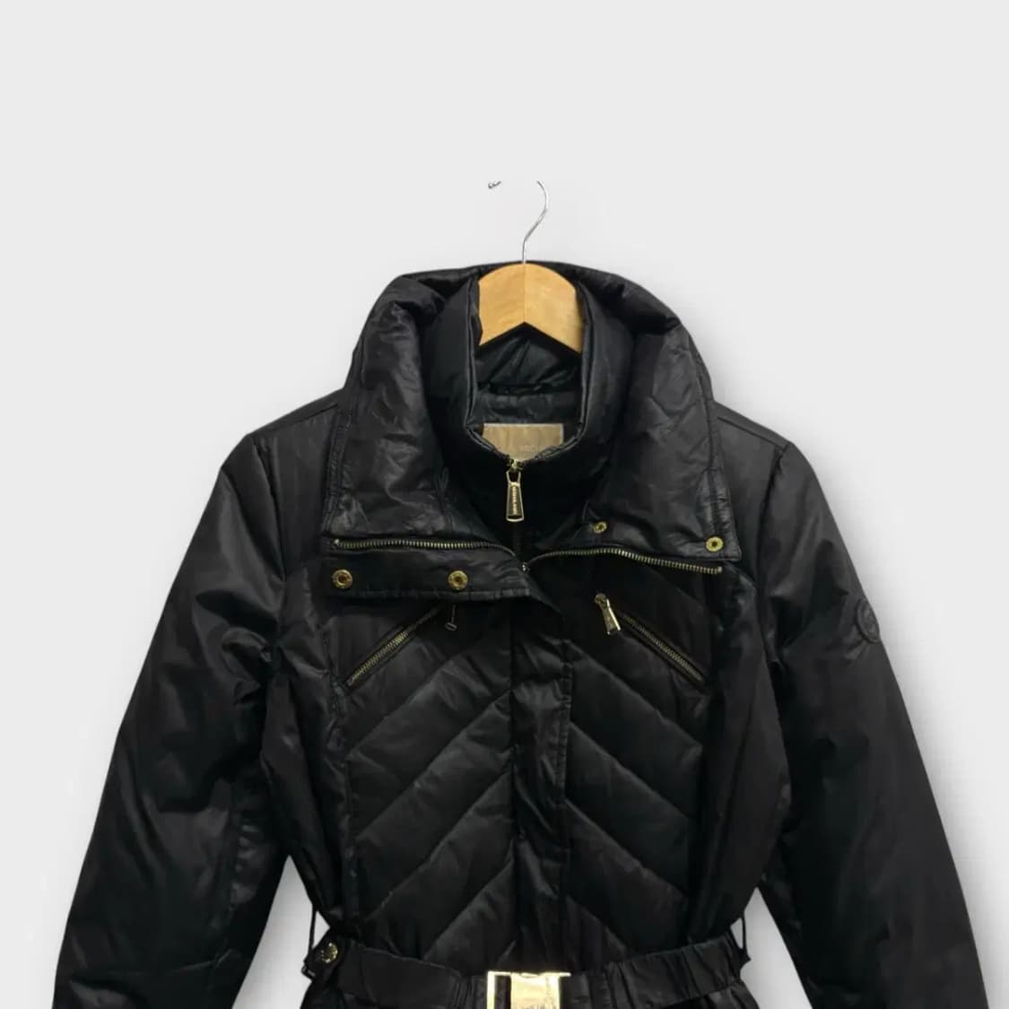 마이클코어스 금장벨트 다운 패딩 XS 상품이미지2