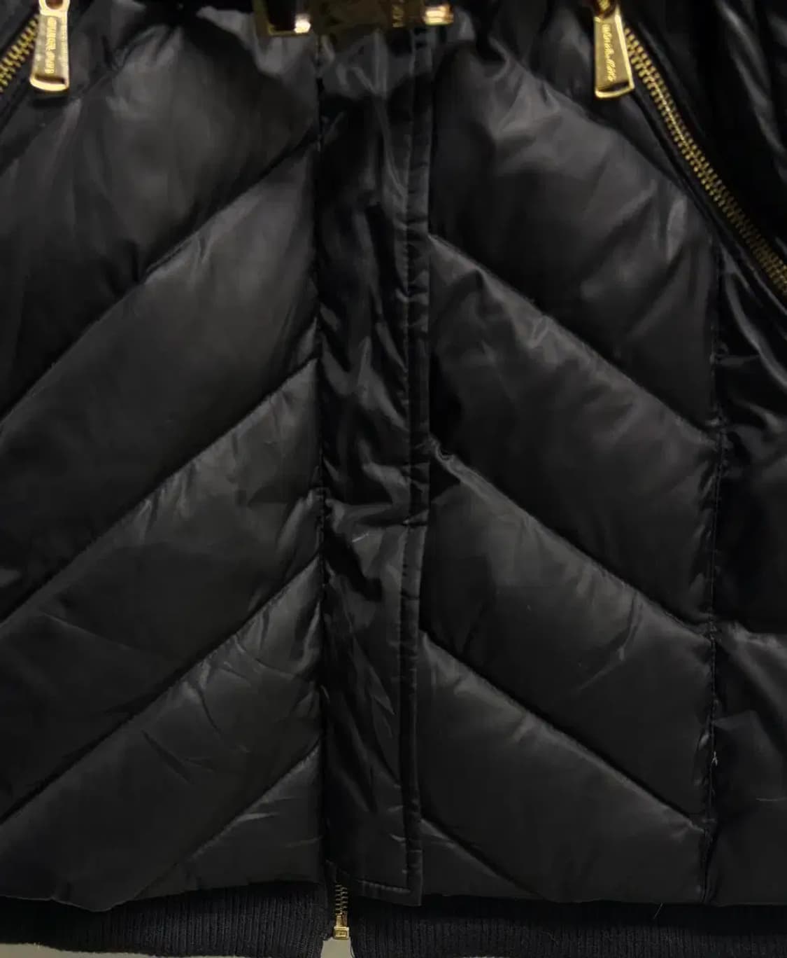 마이클코어스 금장벨트 다운 패딩 XS 상품이미지6