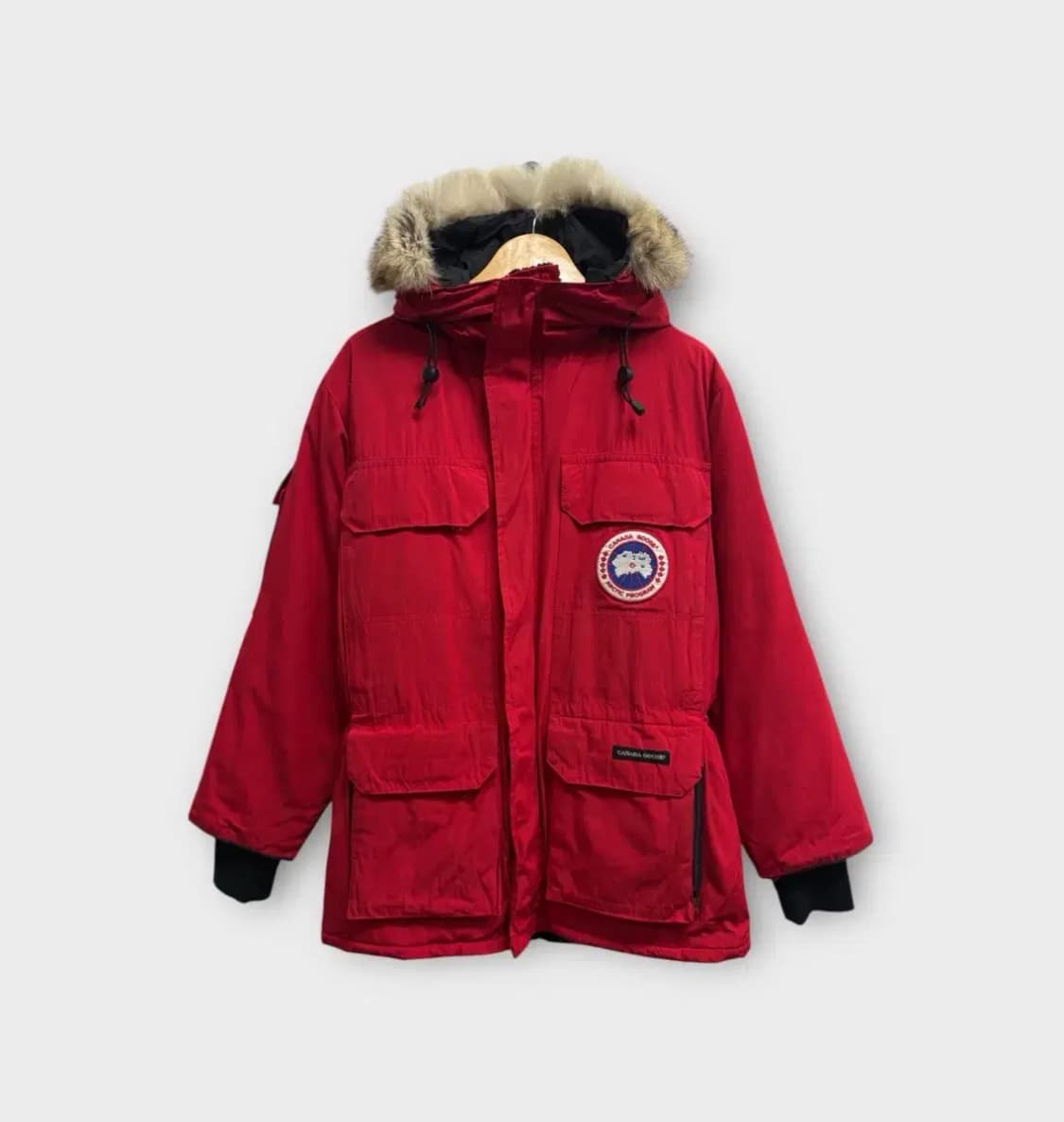 캐나다 구스 익스페디션 파카 레드패딩 L 상품이미지1