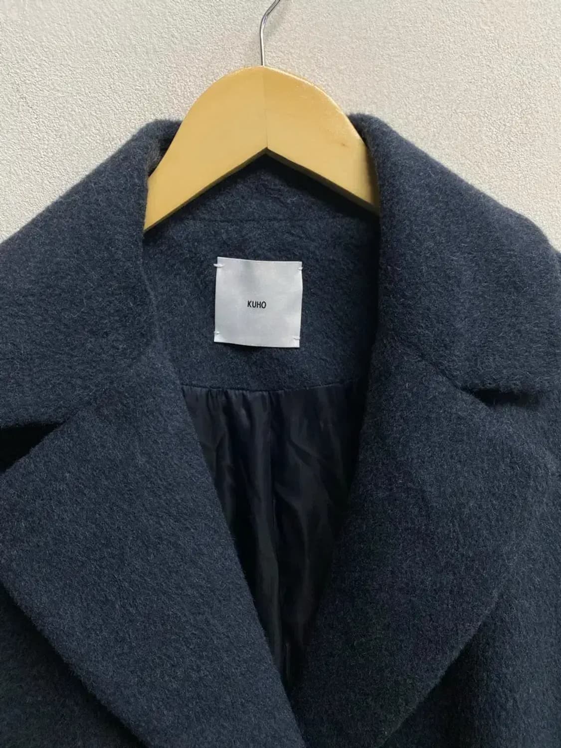구호 KUHO 울 오버핏 코트 free 상품이미지4