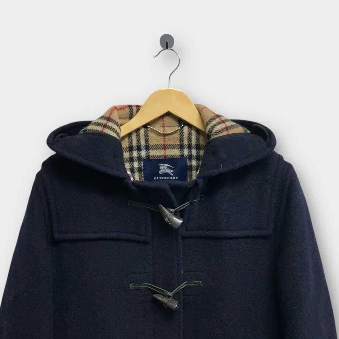 버버리 울 더플 코트 M-L 상품이미지3