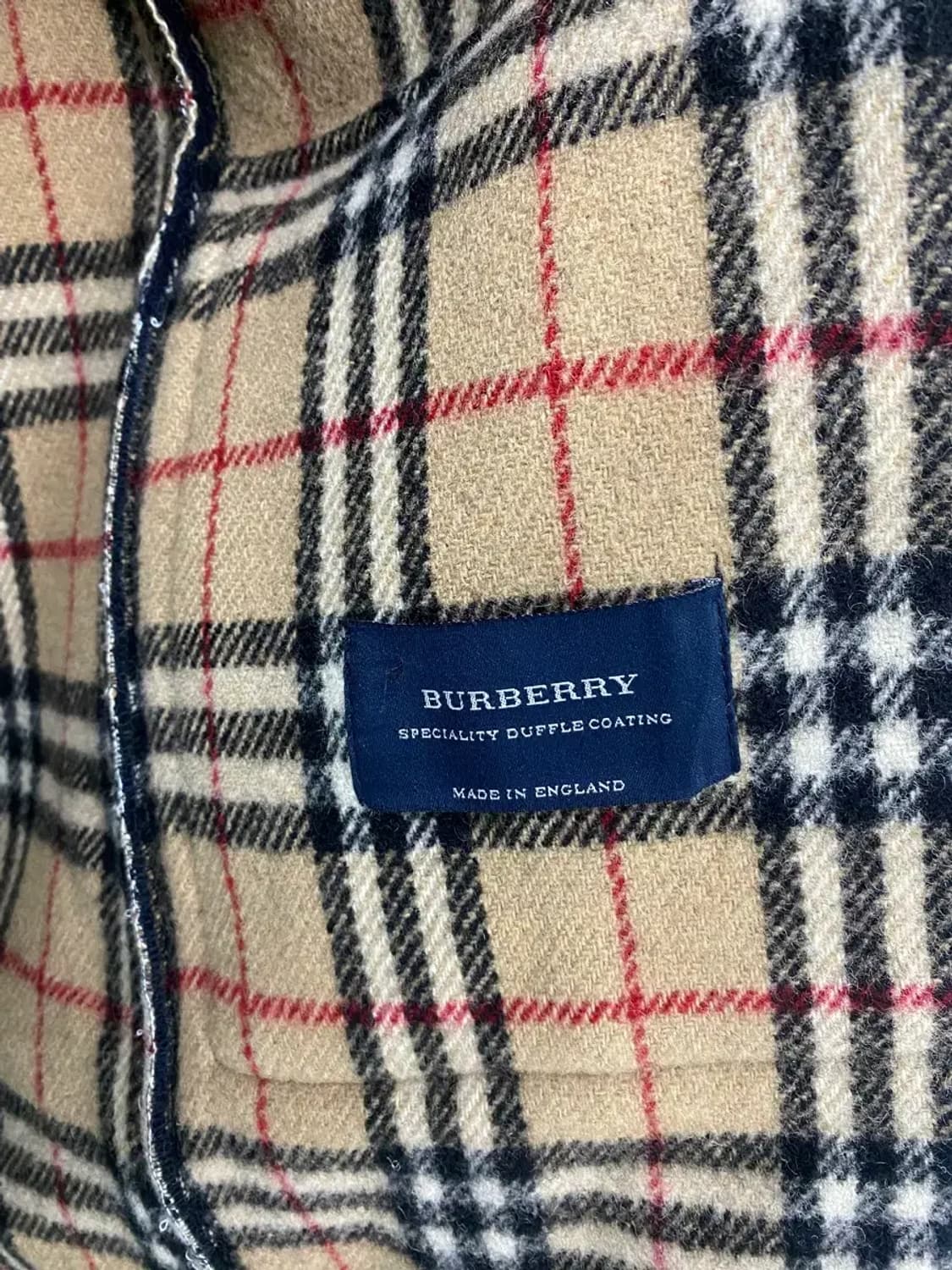 버버리 울 더플 코트 M-L 상품이미지8