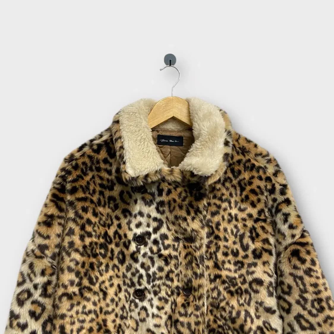 제인버킨 호피 레오파드 퍼 코트 free 상품이미지2