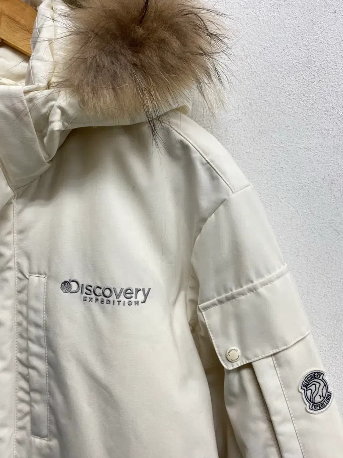디스커버리 익스페디션 아이보리 패딩 105 상품이미지4