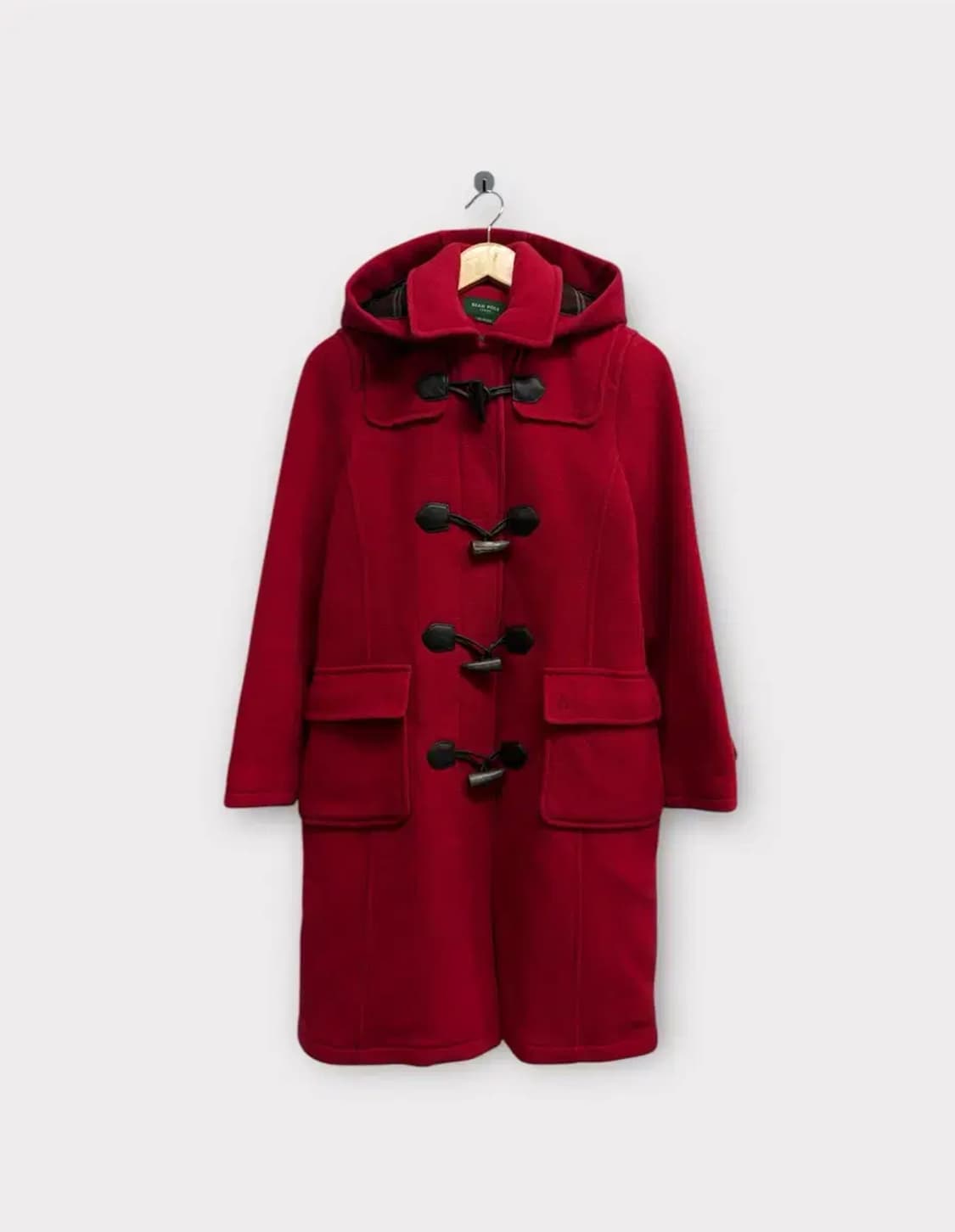 빈폴 레드 DUFFLE 모직 코트 S 상품이미지1