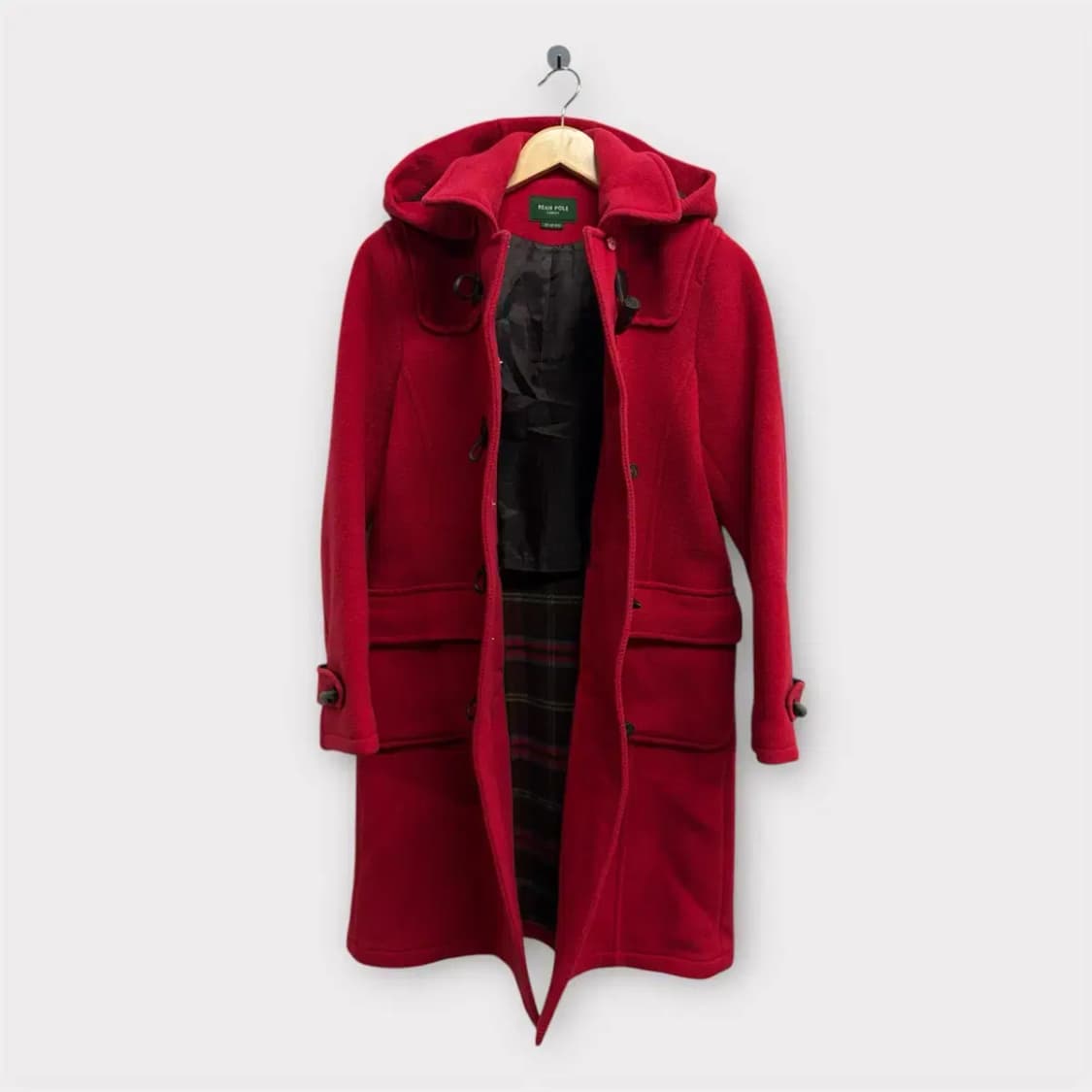 빈폴 레드 DUFFLE 모직 코트 S 상품이미지2