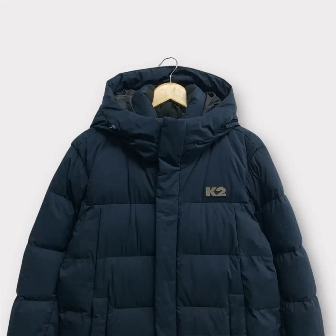 K2 네이비 구스 롱패딩 95 상품이미지2