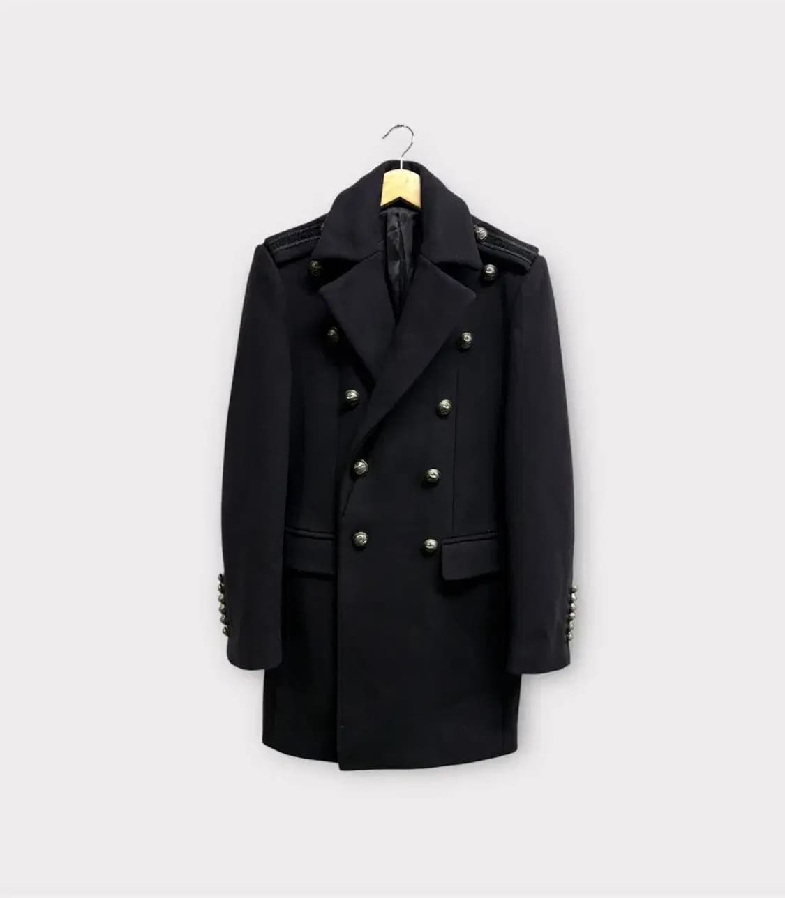 시스템 캐시미어 함유 더블 코트 M 상품이미지1