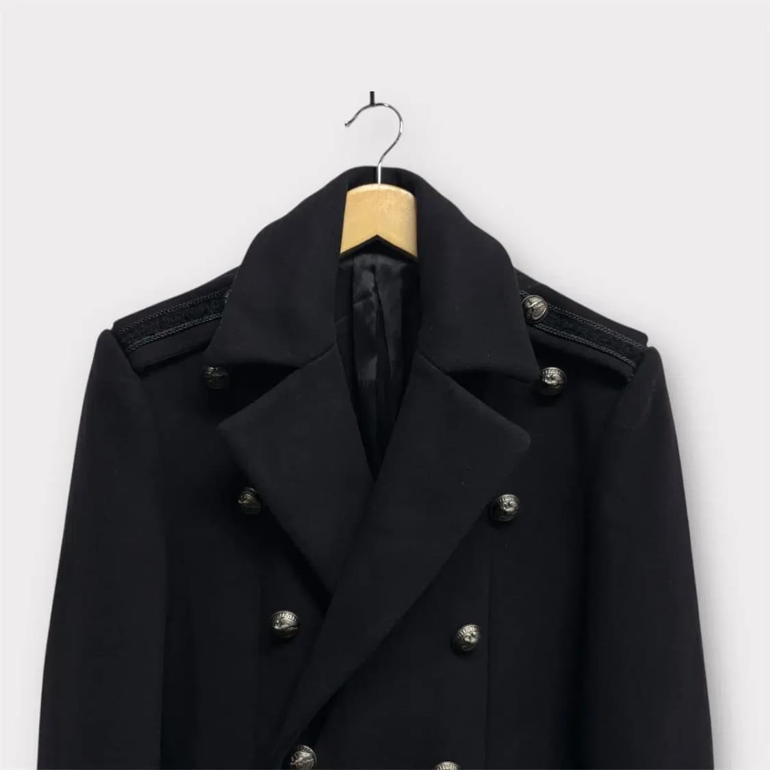 시스템 캐시미어 함유 더블 코트 M 상품이미지2