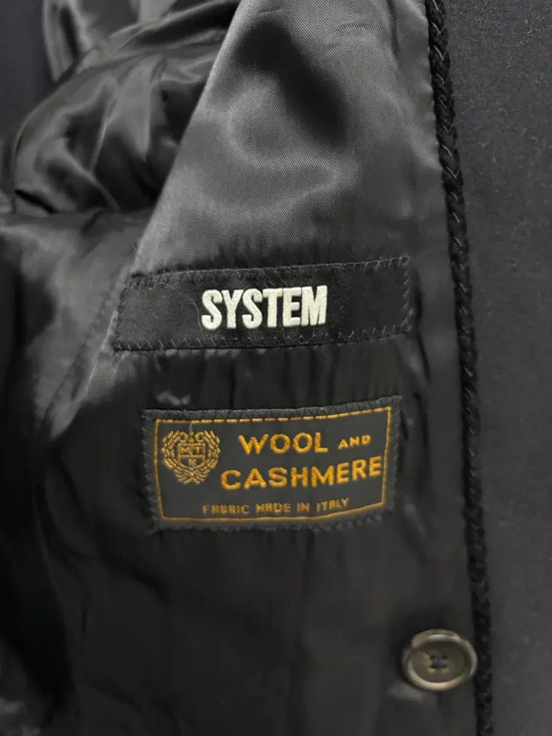 시스템 캐시미어 함유 더블 코트 M 상품이미지4
