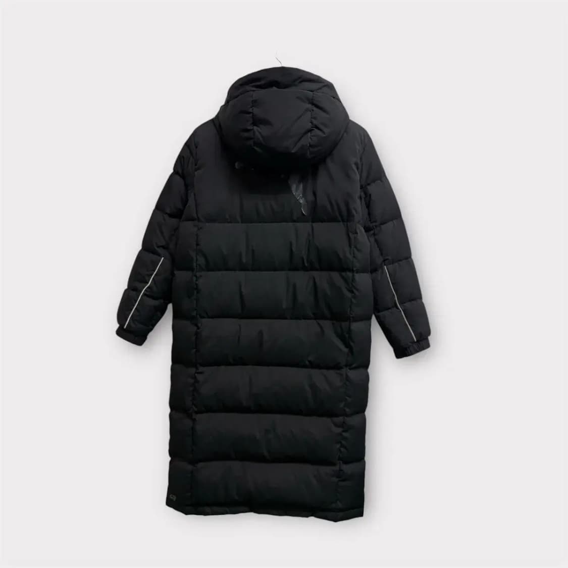 푸마 블랙 덕 다운 롱패딩 S 상품이미지5