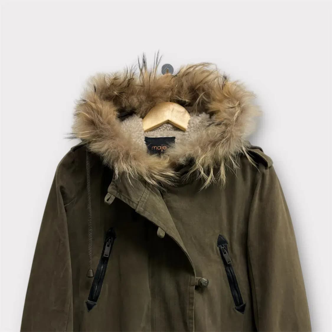 마쥬 maje. 쉐르파 양털 야상점퍼 L 상품이미지2