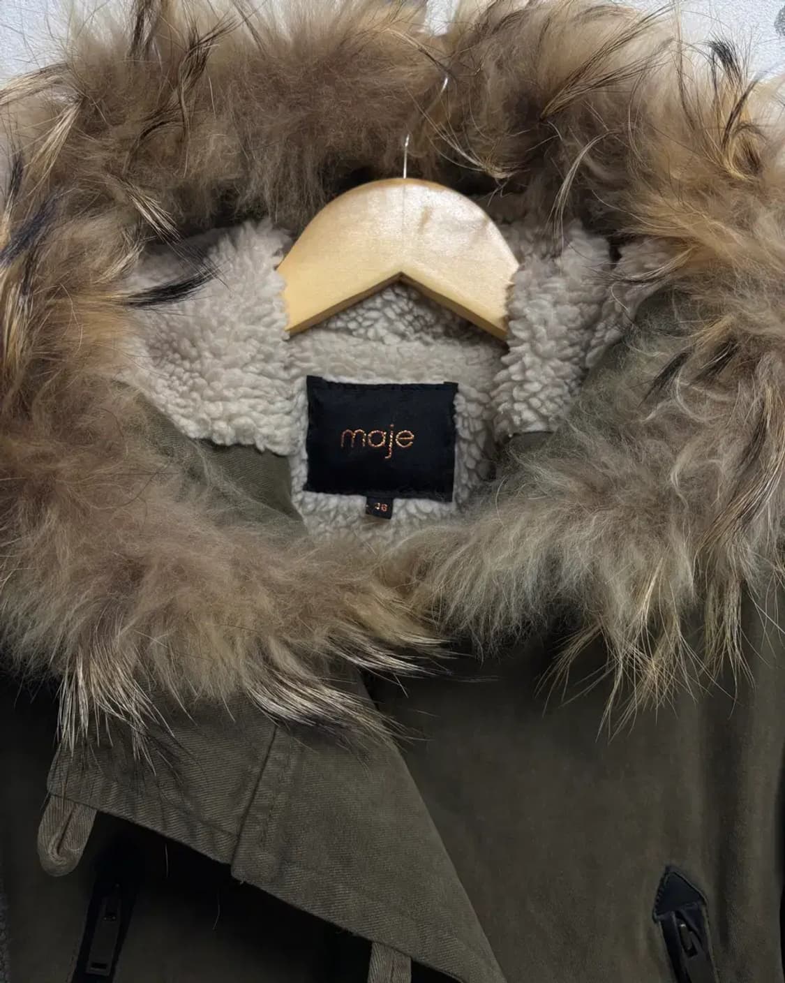 마쥬 maje. 쉐르파 양털 야상점퍼 L 상품이미지4