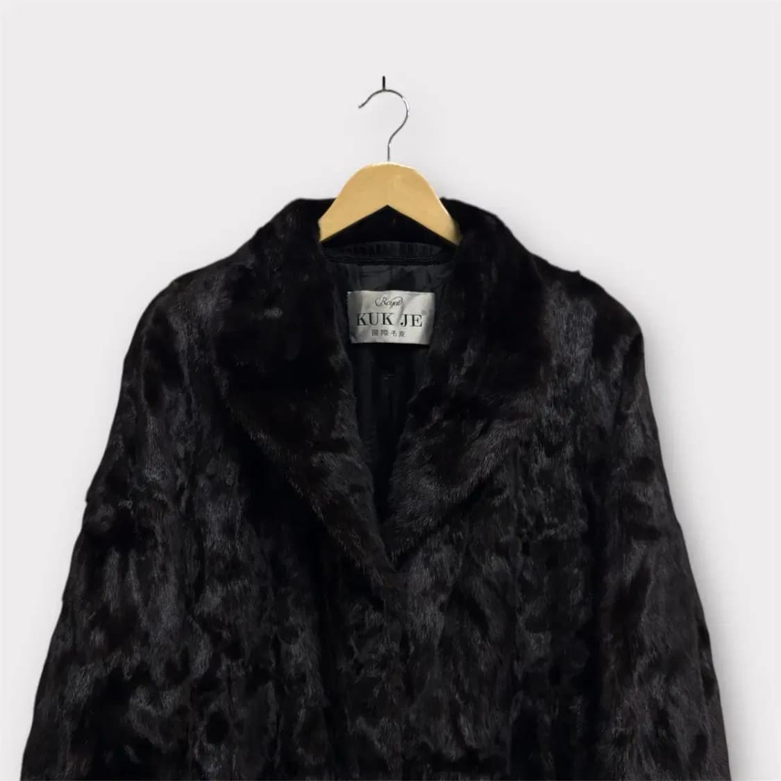 국제모피 (KUKJE) 블랙그라마 통밍크 코트 88 free 상품이미지3