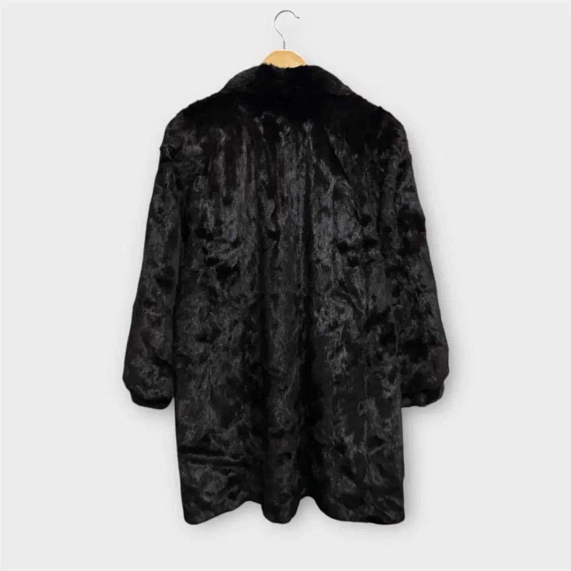 국제모피 (KUKJE) 블랙그라마 통밍크 코트 88 free 상품이미지4