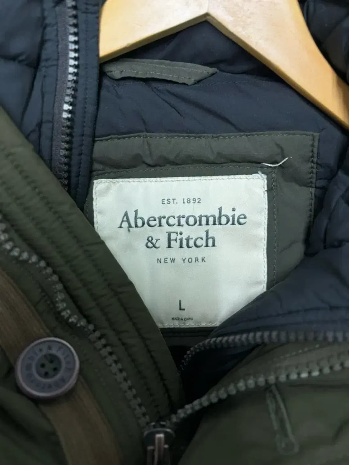 아베크롬비 카키 야상 패딩 점퍼 L 상품이미지6