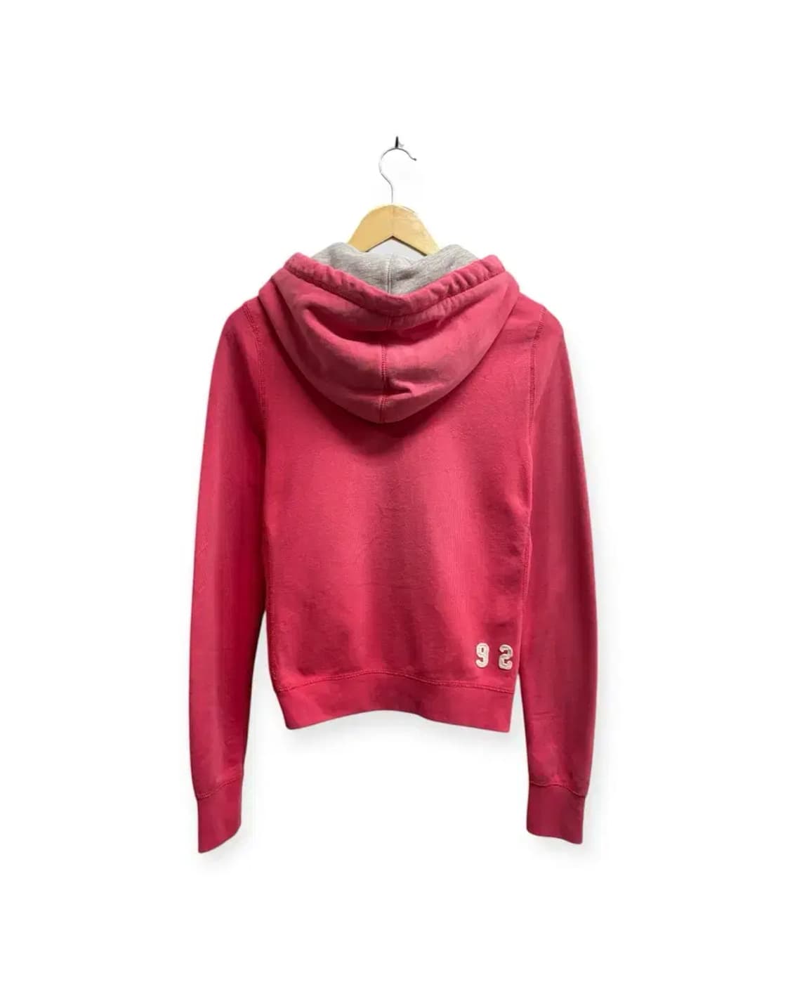 아베크롬비 핑크 후드집업 M 상품이미지3