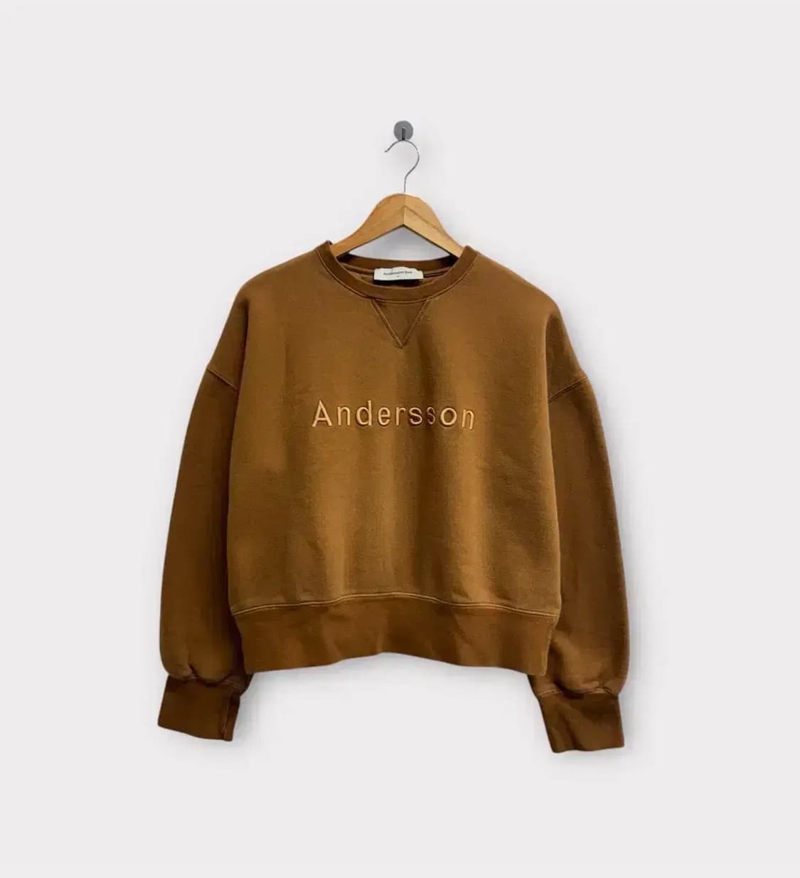 앤더슨벨 빅로고 기모 스웻셔츠 맨투맨 M 상품이미지1