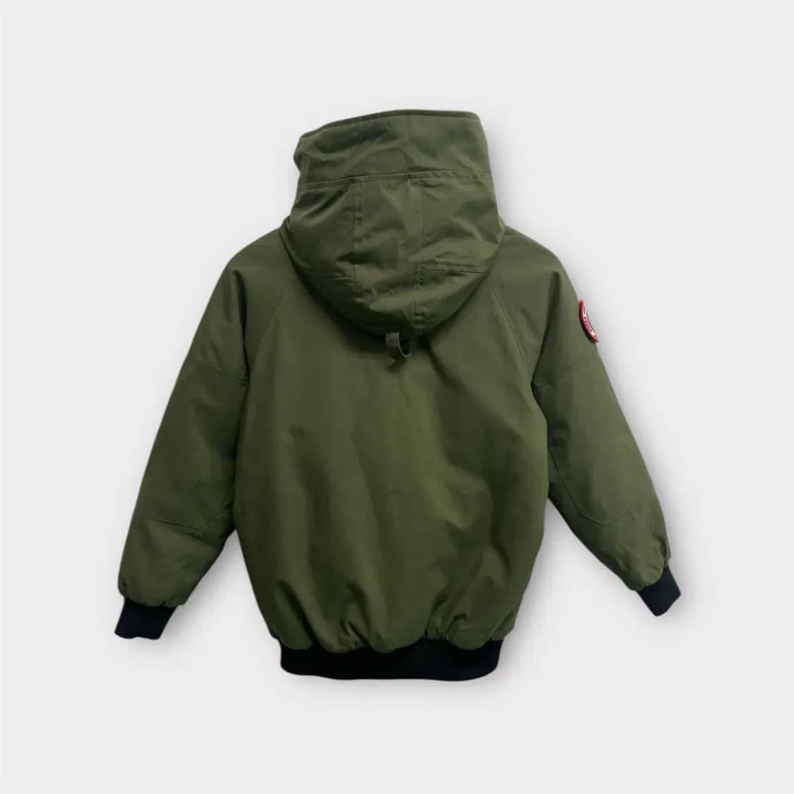 캐나다구스 카키 봄버 패딩 S 상품이미지5