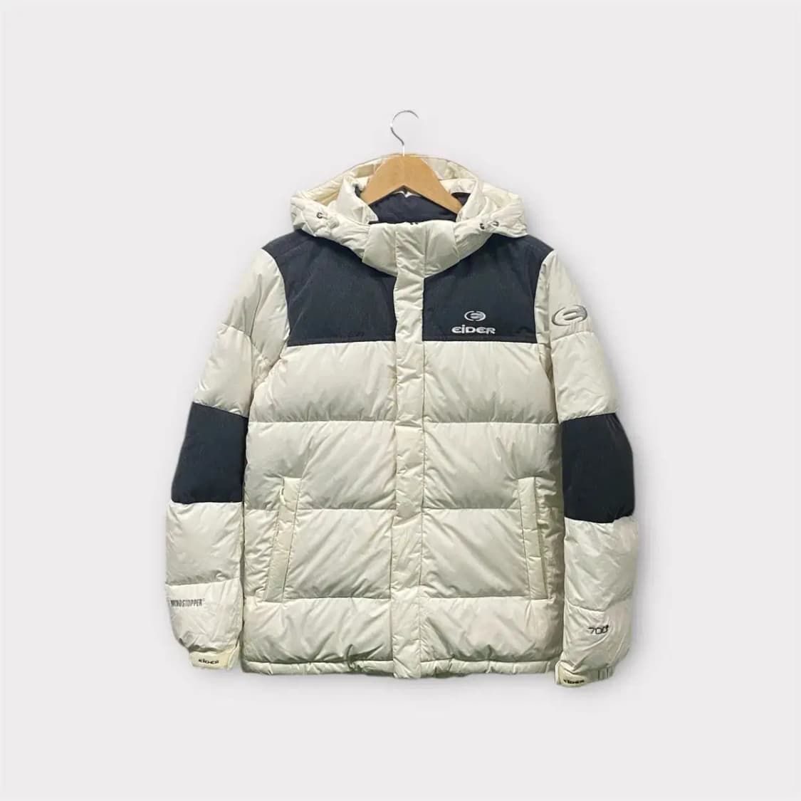 아이더 윈드스토퍼 700 구스 다운패딩 S 상품이미지1