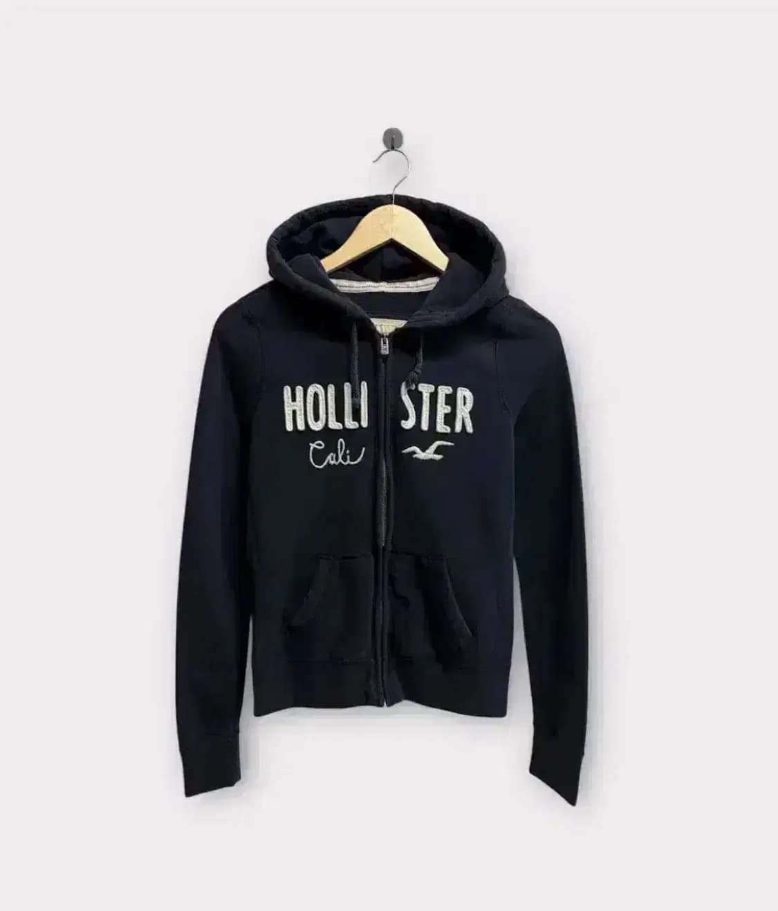 홀리스터 네이비 후드집업 M 상품이미지1
