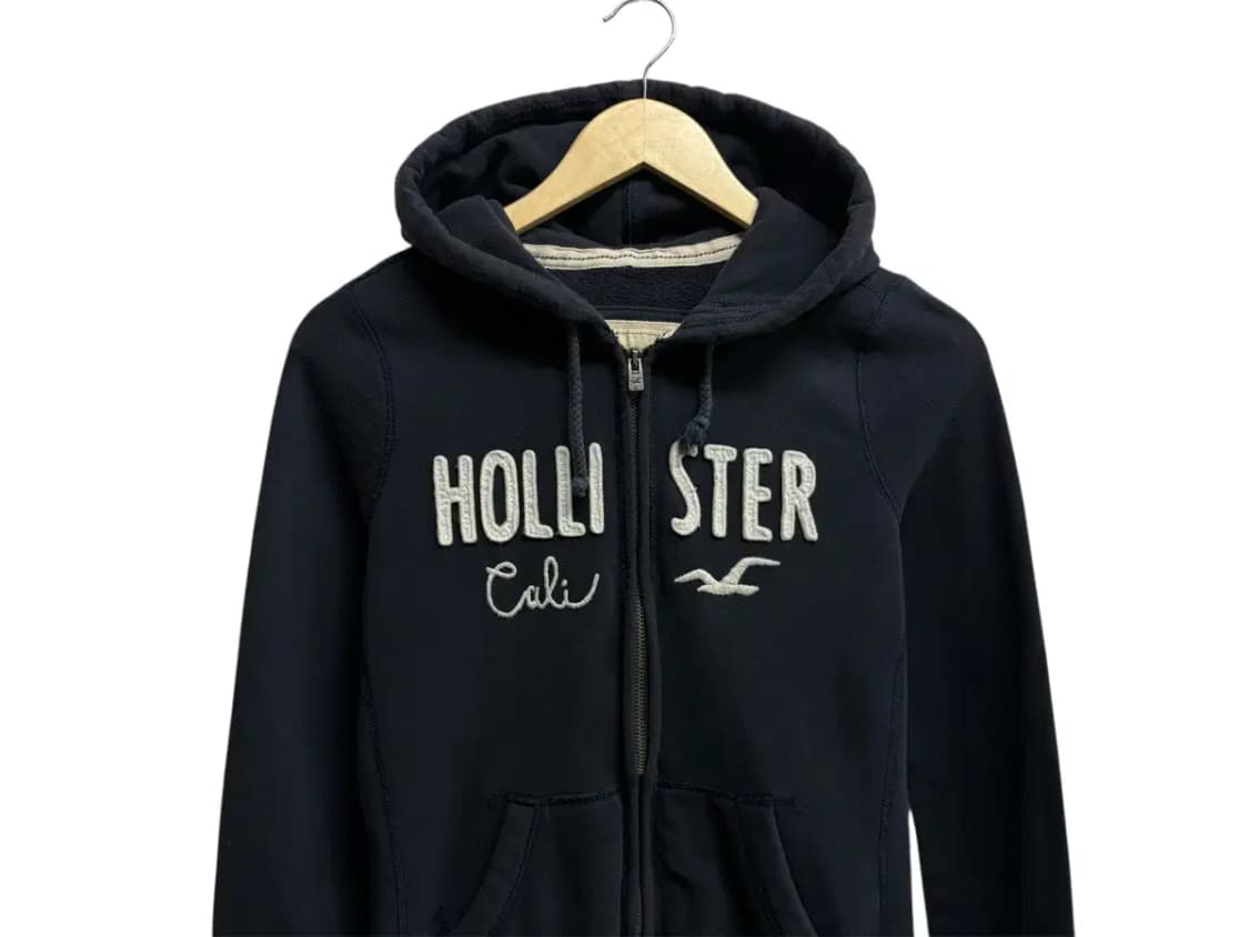 홀리스터 네이비 후드집업 M 상품이미지2