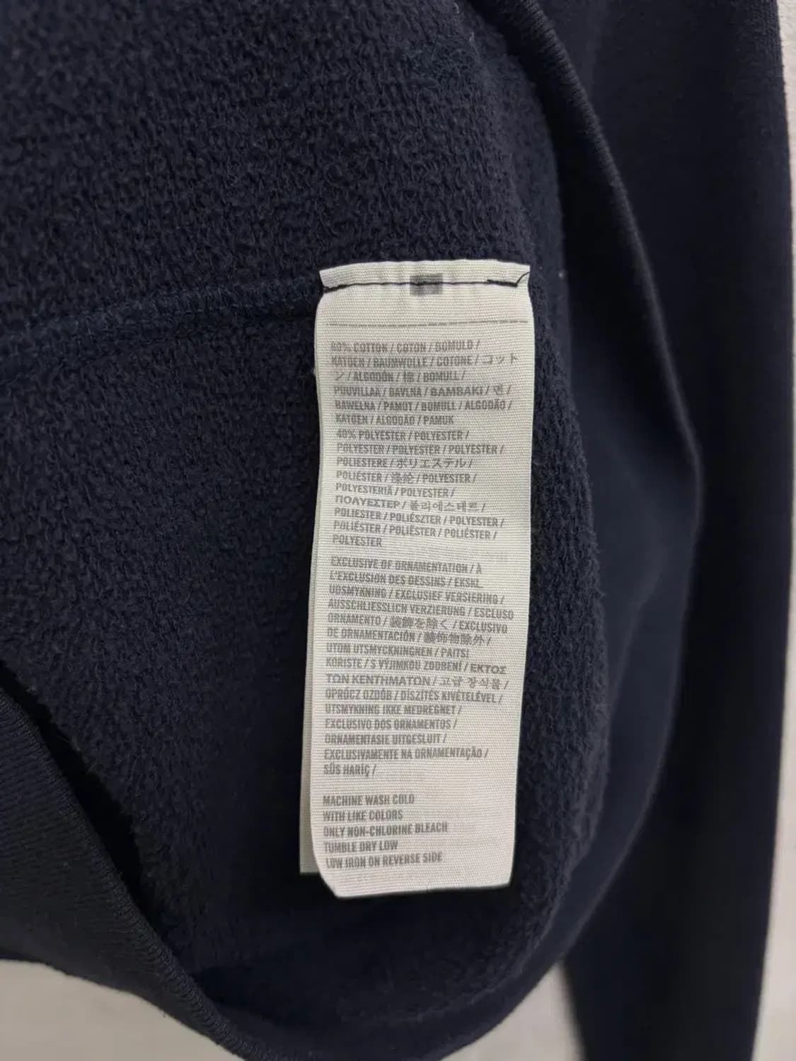 홀리스터 네이비 후드집업 M 상품이미지6