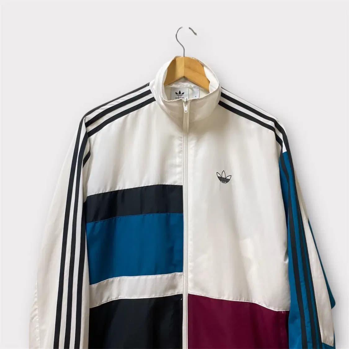 아디다스 컬러블록 파이어버드 트랙자켓 M-L 상품이미지3