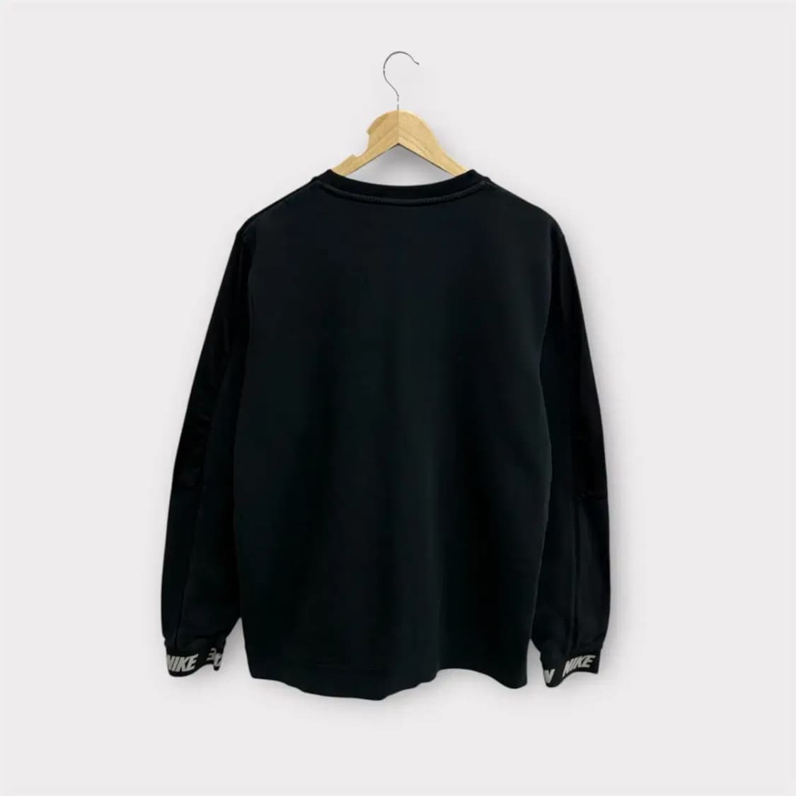 나이키 로고 블랙 스웻 맨투맨 L 상품이미지3