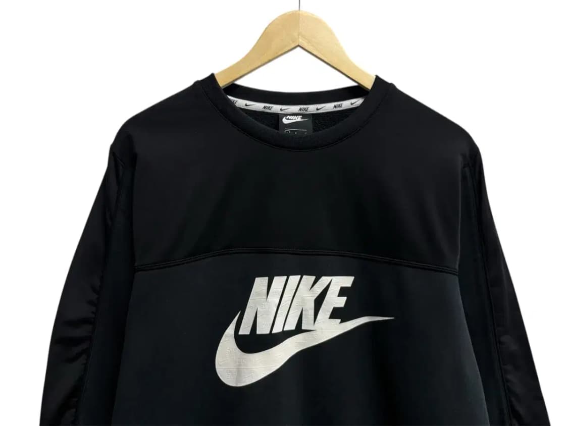 나이키 로고 블랙 스웻 맨투맨 L 상품이미지4