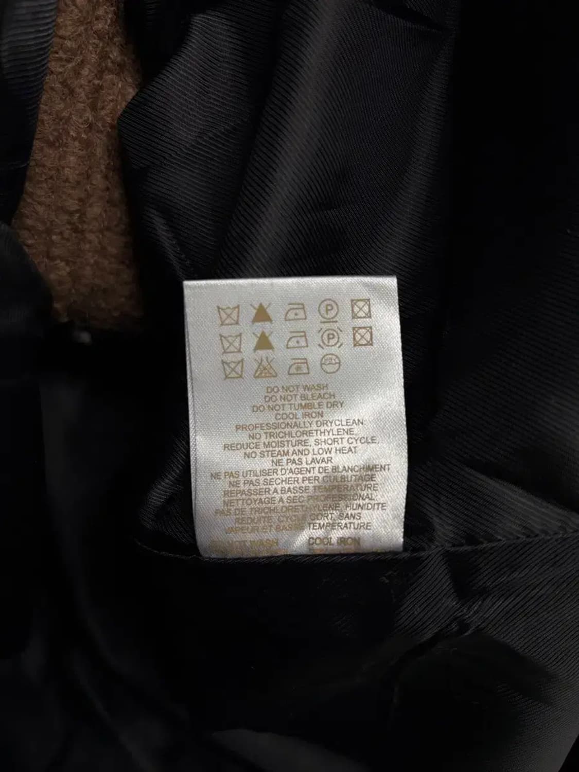 앤드모어 투포켓 브라운 모직 블루종 M 상품이미지5