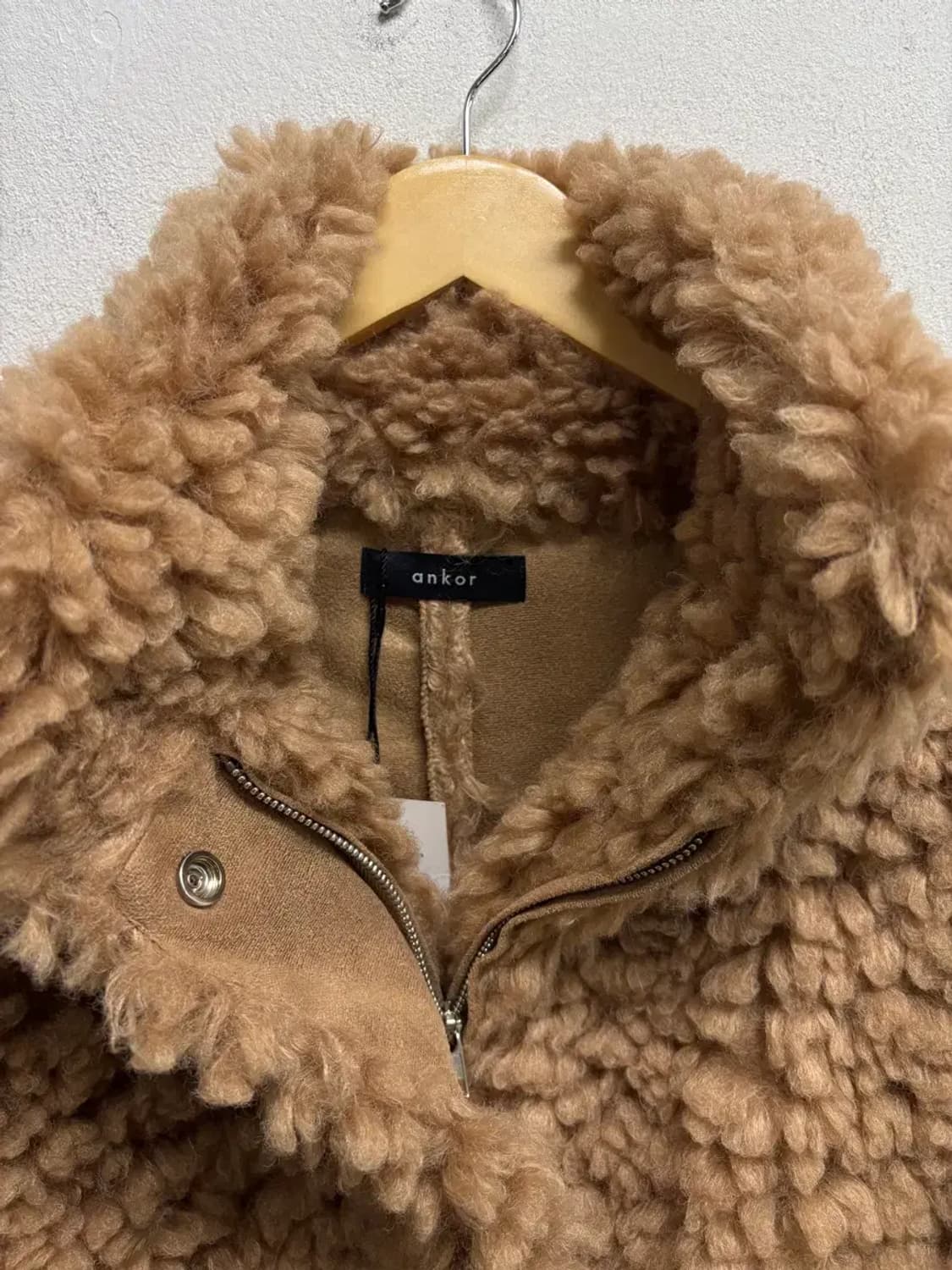 [새제품] Ankor. 테디 부클 숏자켓 free 상품이미지4