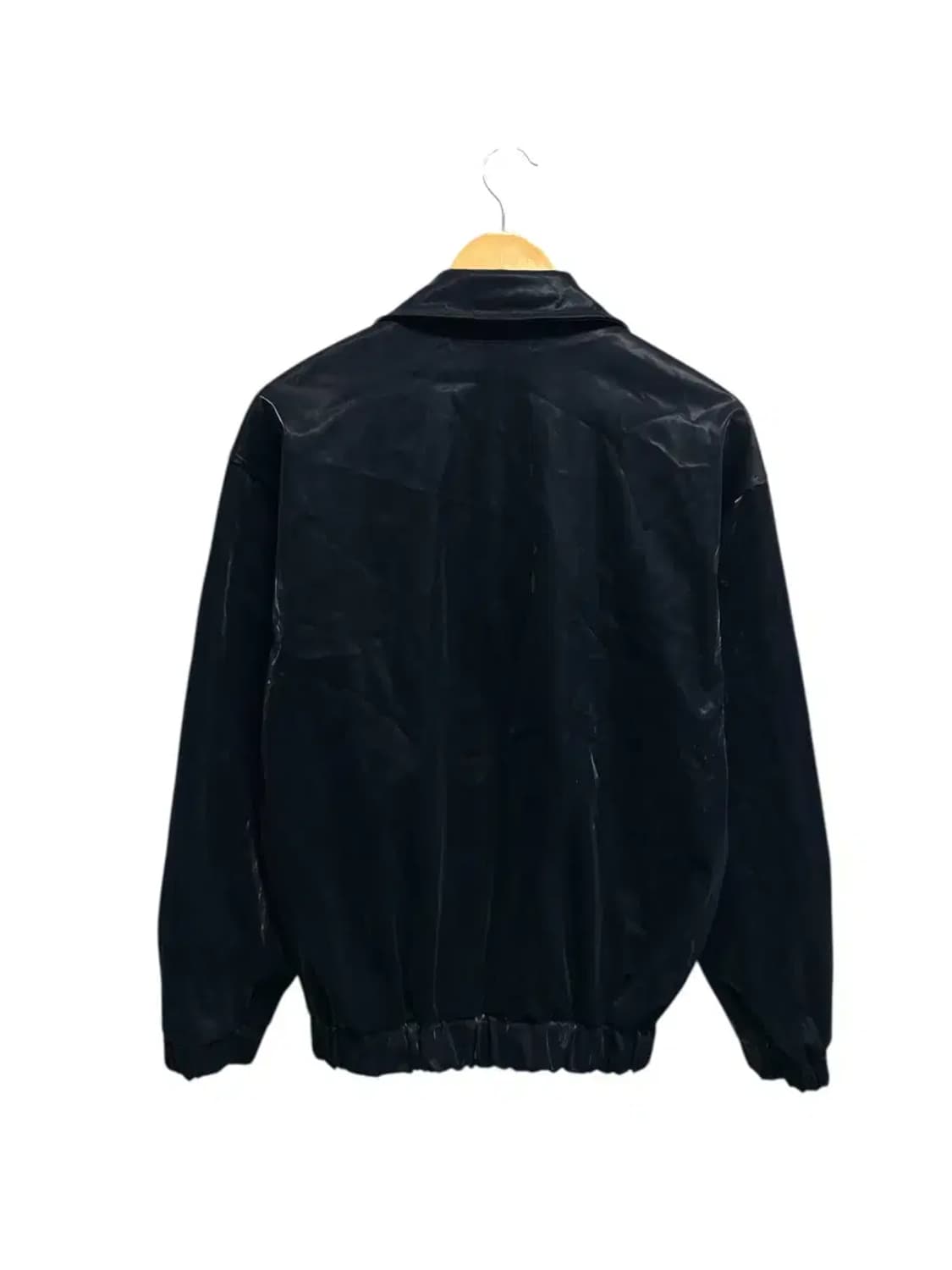 휴즈네스트 Hugenest 미니멀 유광 점퍼 L 상품이미지3