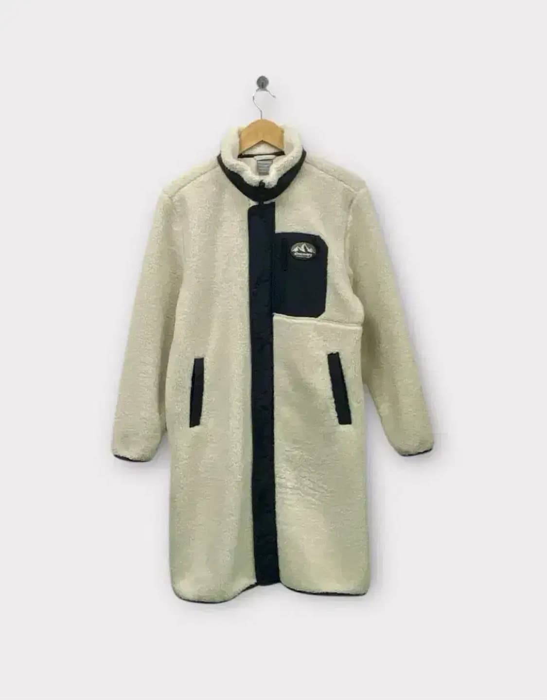 디스커버리 뽀글이 롱 점퍼 90 상품이미지1