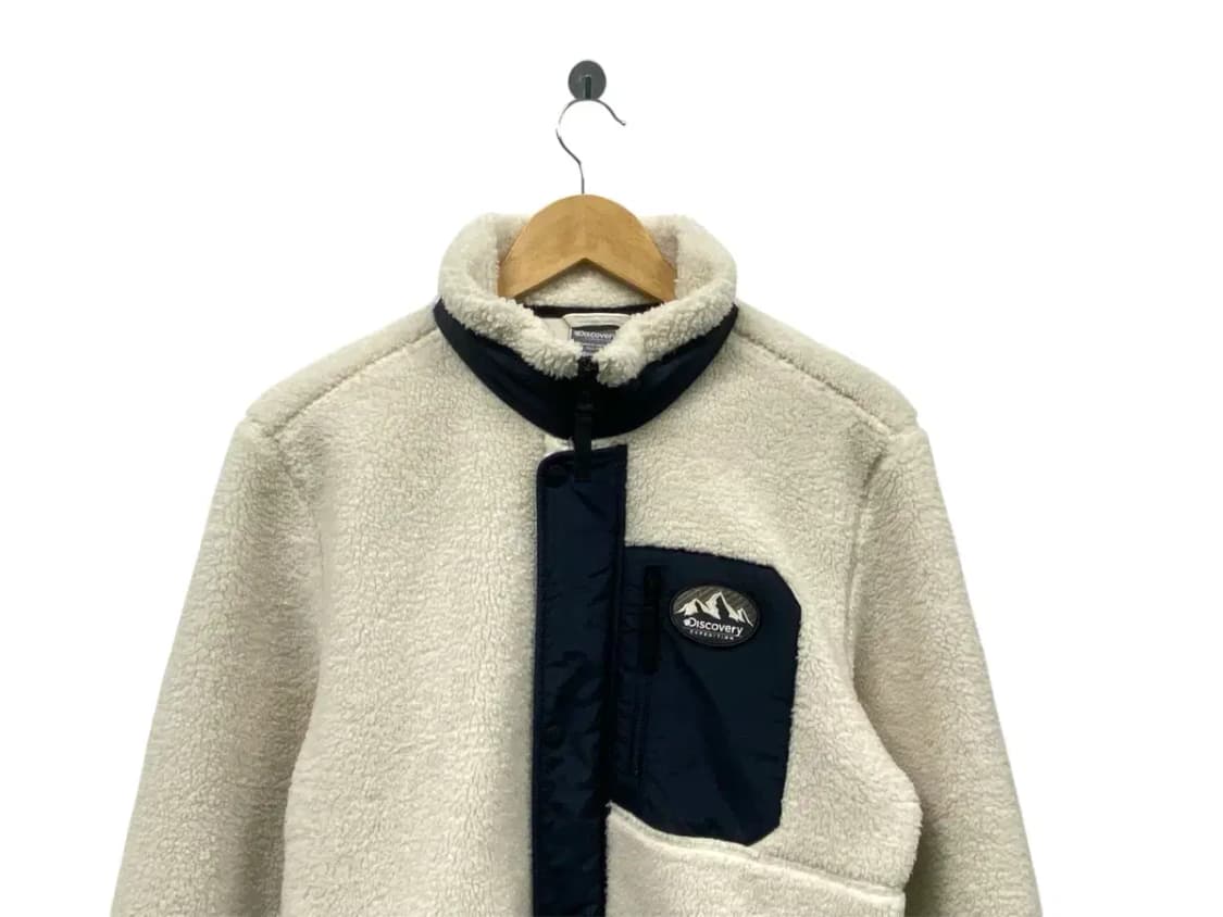 디스커버리 뽀글이 롱 점퍼 90 상품이미지2