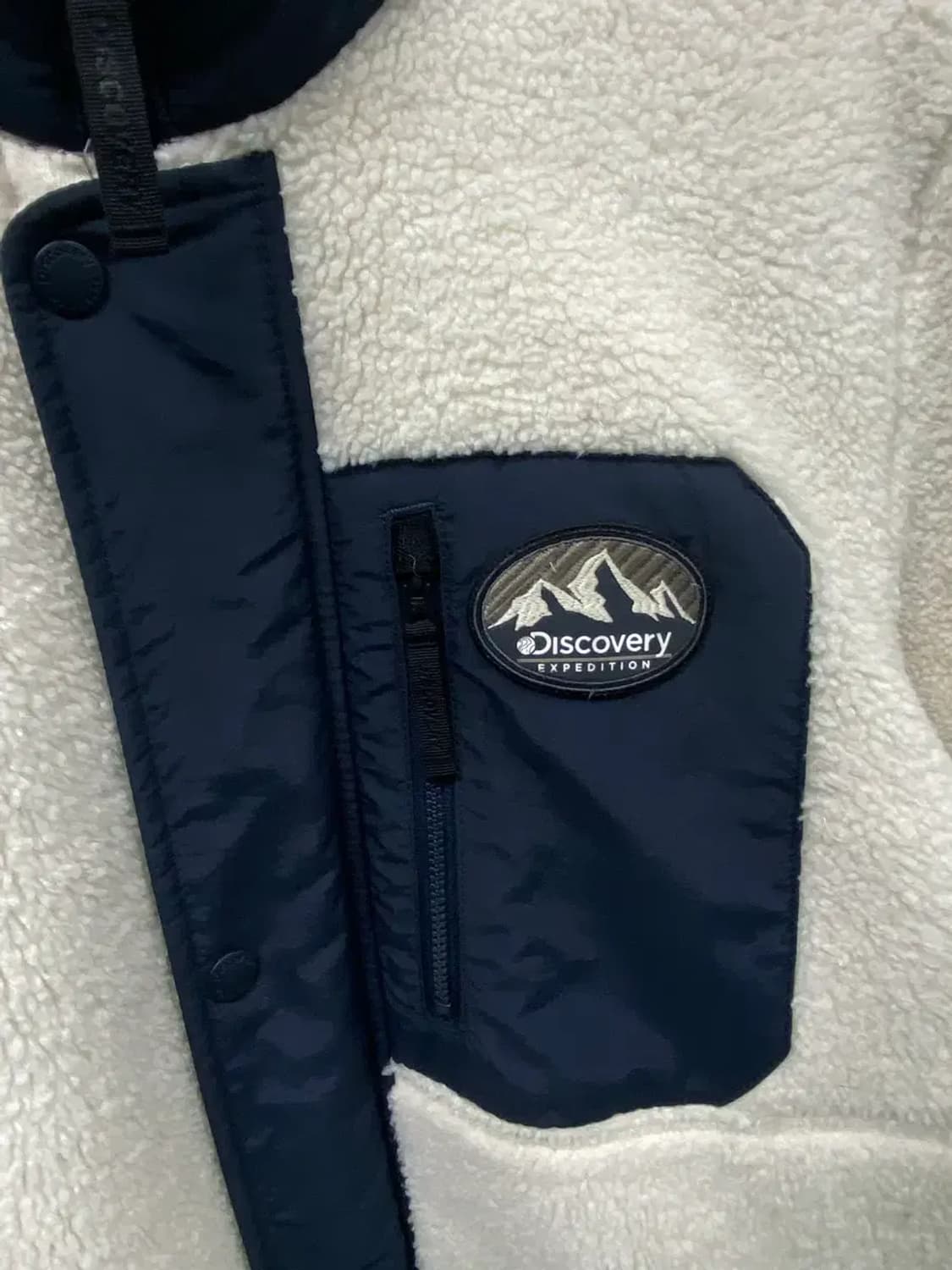 디스커버리 뽀글이 롱 점퍼 90 상품이미지4