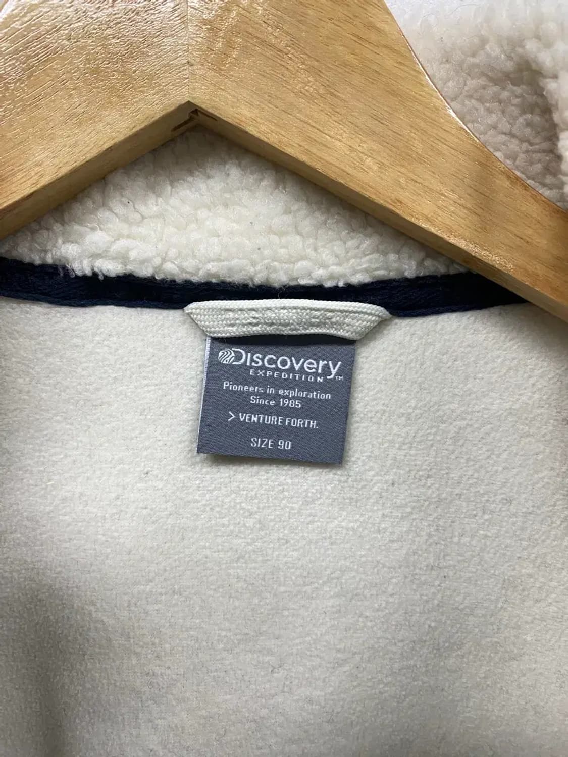 디스커버리 뽀글이 롱 점퍼 90 상품이미지5