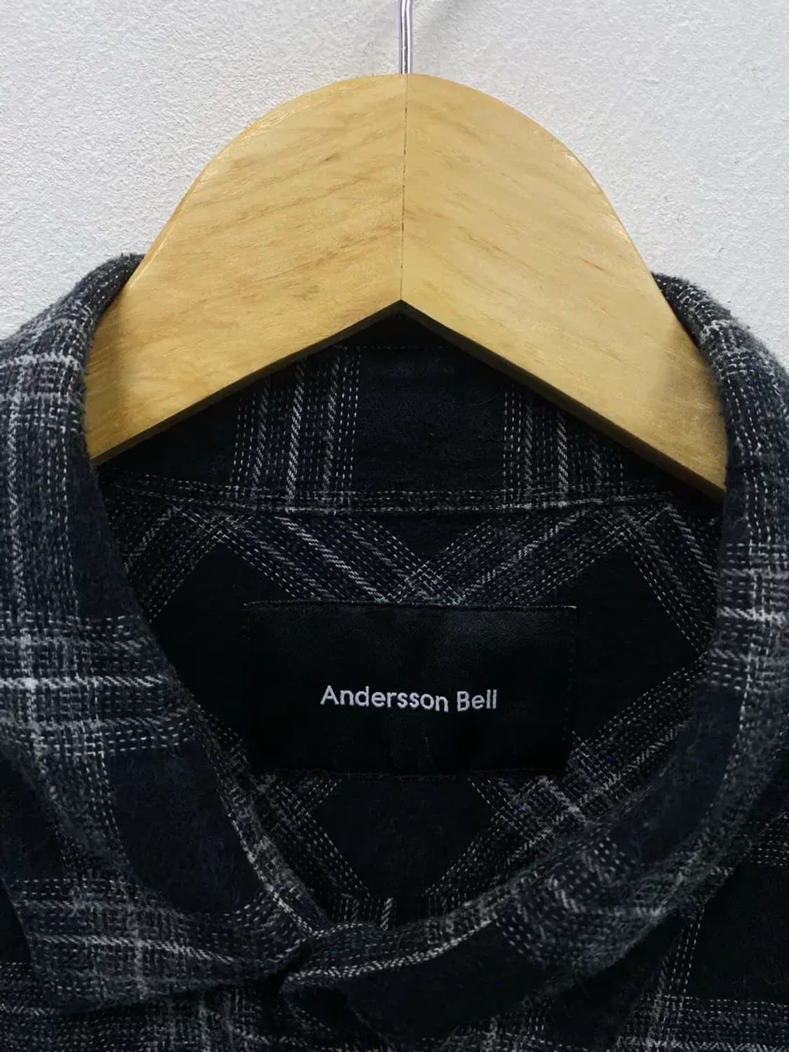 앤더슨벨 체크 플란넬 셔츠  free 상품이미지5