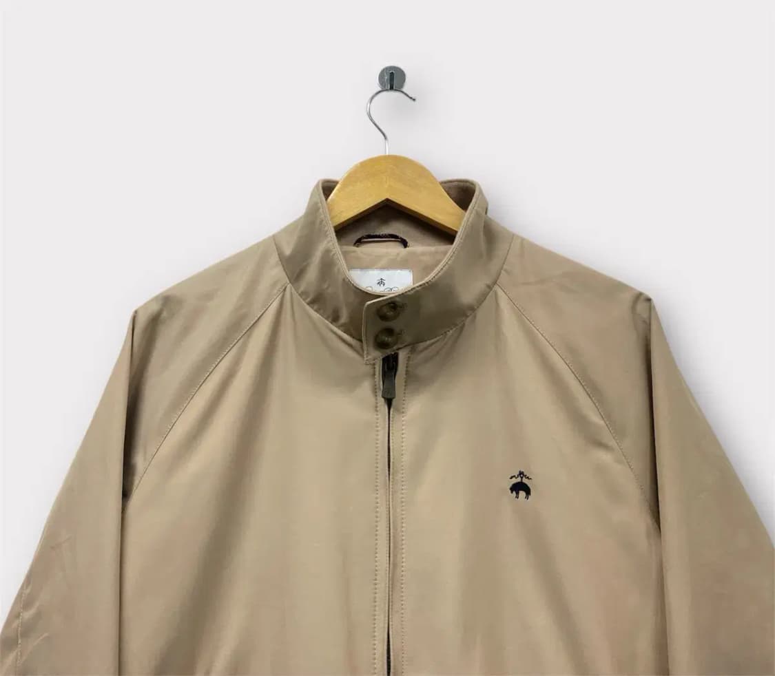 브룩스브라더스 코튼 베이지색 헤링턴 자켓 M 상품이미지2