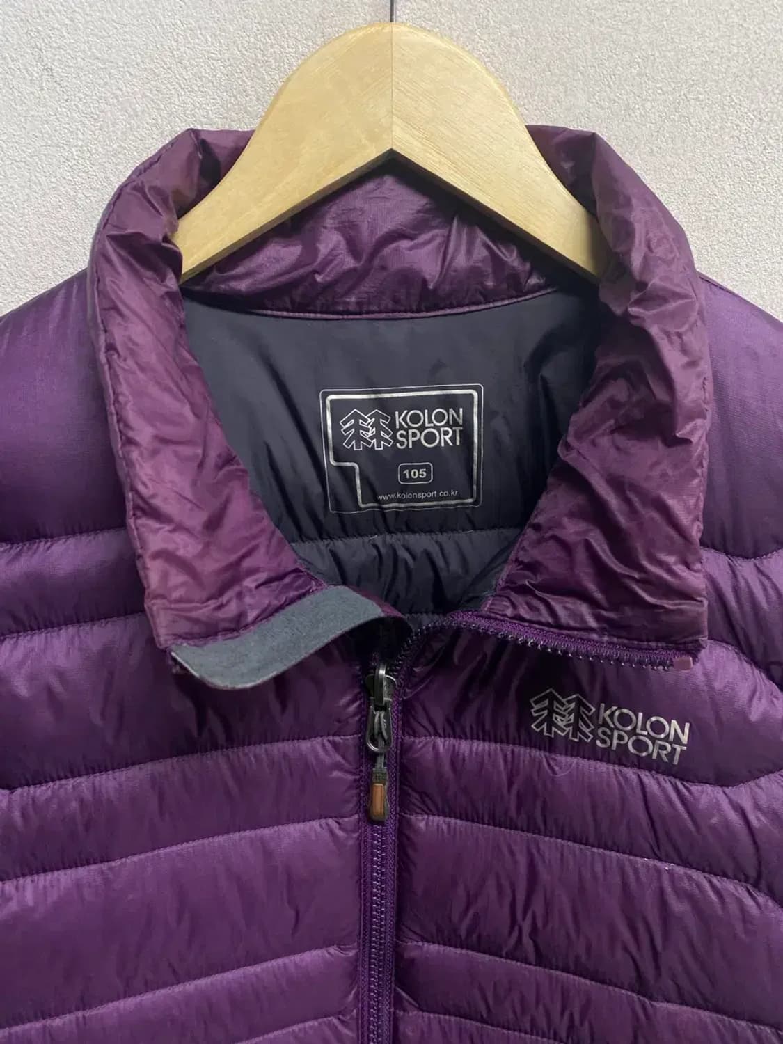 코오롱 스포츠 구스 경량패딩 XL 상품이미지5