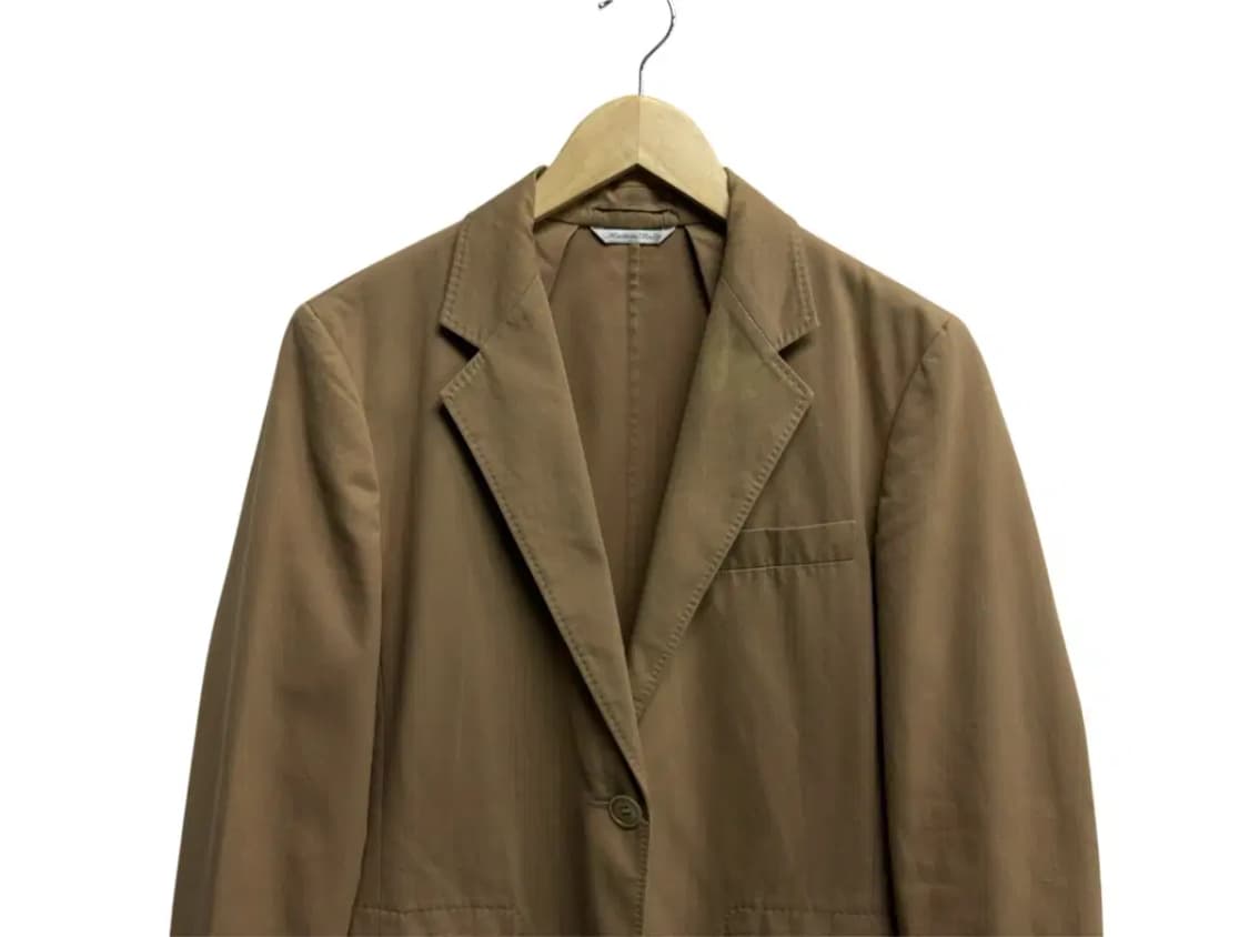 막스마라 베이지컬러 투버튼 블레이저 면자켓 S 상품이미지2