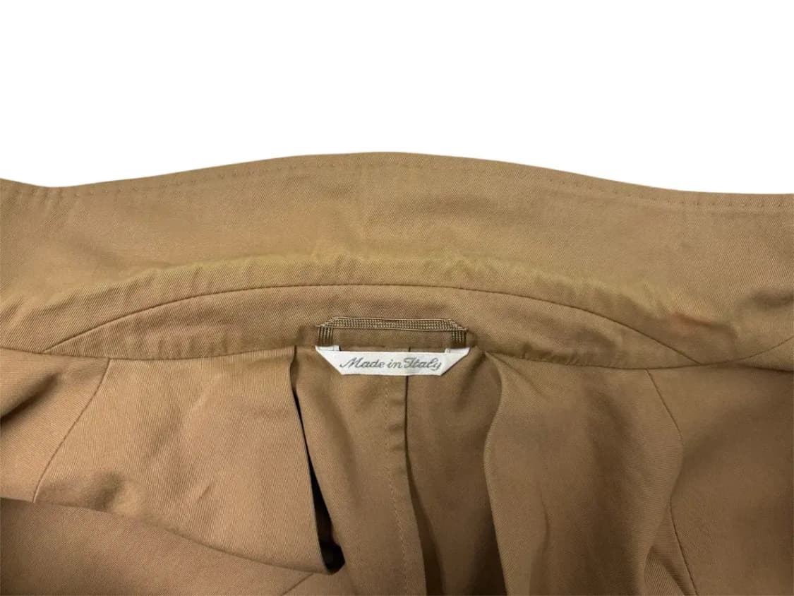 막스마라 베이지컬러 투버튼 블레이저 면자켓 S 상품이미지4