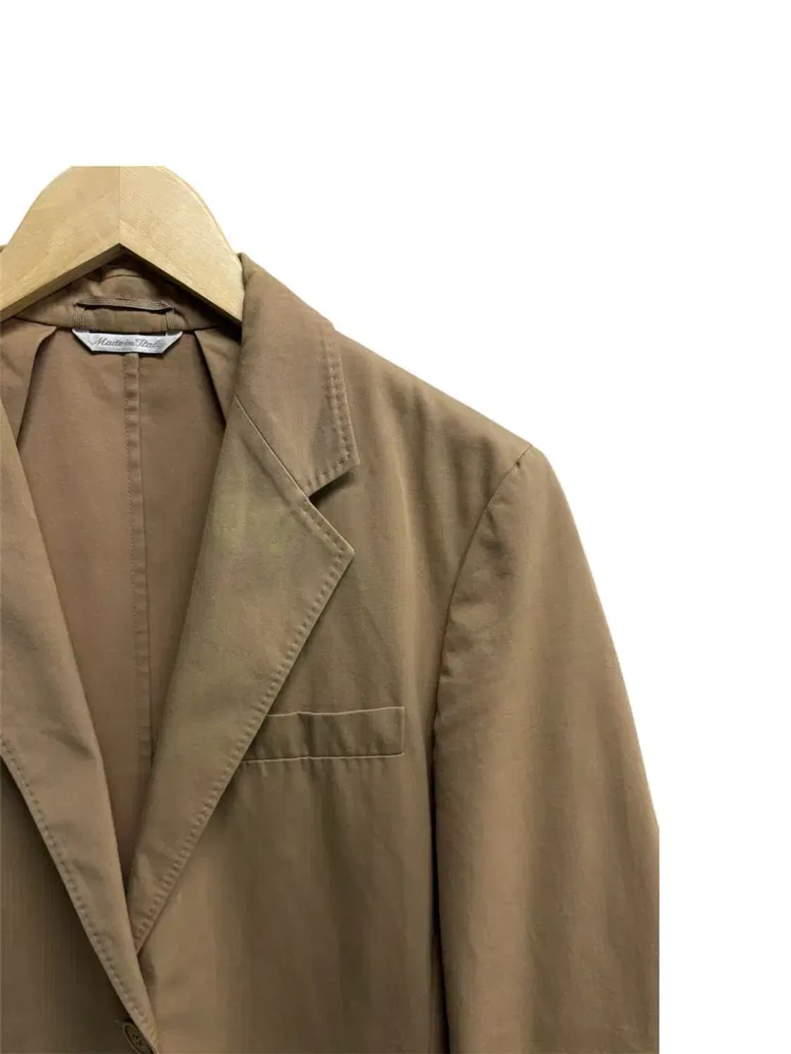 막스마라 베이지컬러 투버튼 블레이저 면자켓 S 상품이미지5