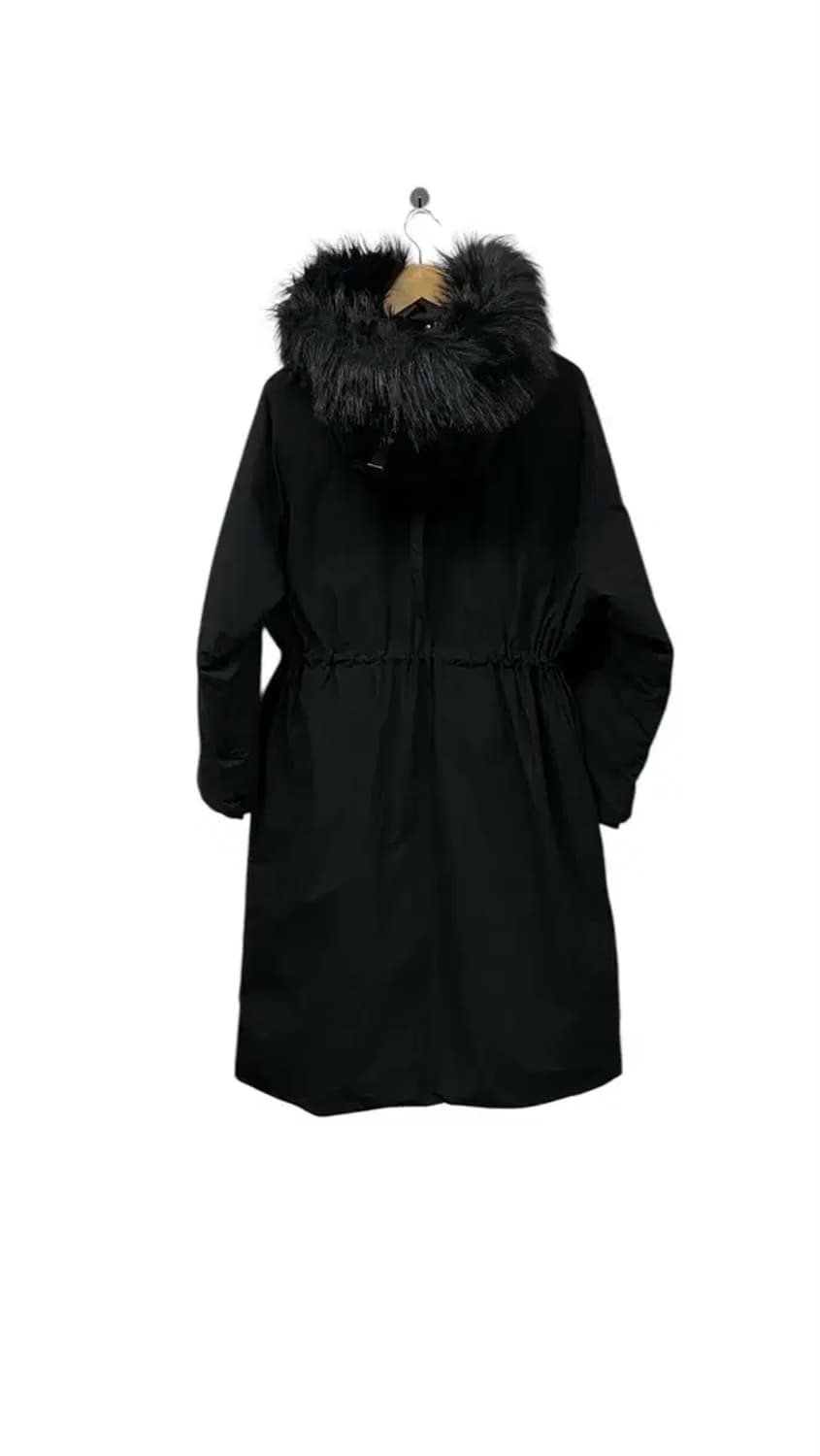 자라 Zara 스트링 퍼 블랙 롱패딩 M-L 상품이미지4