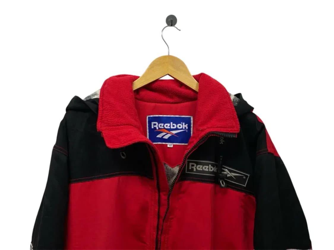 리복 플리스 파카 올드스쿨 점퍼 L 상품이미지3