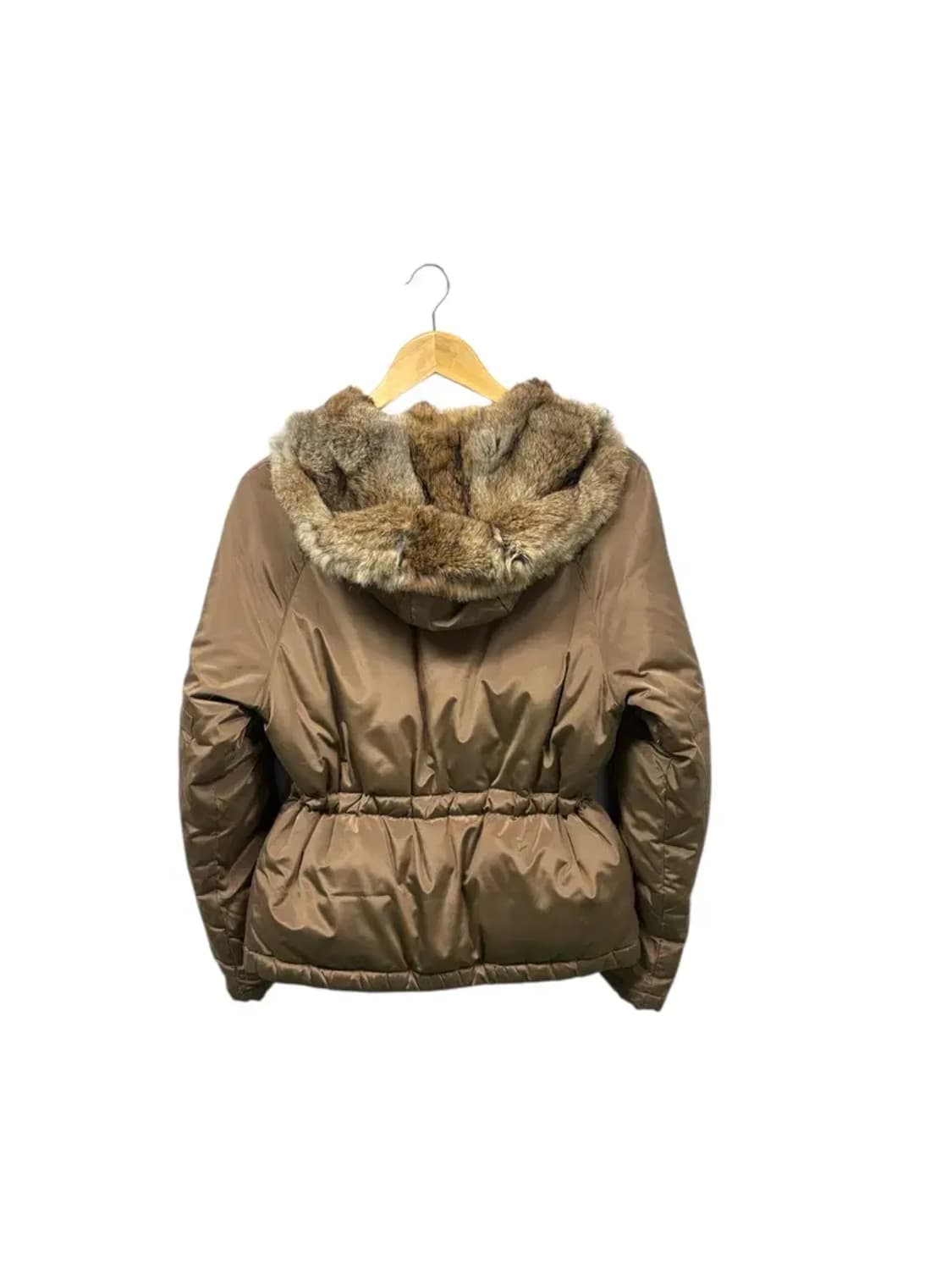 시스템 SYSTEM 토끼털 새틴 경량패딩 S 상품이미지4