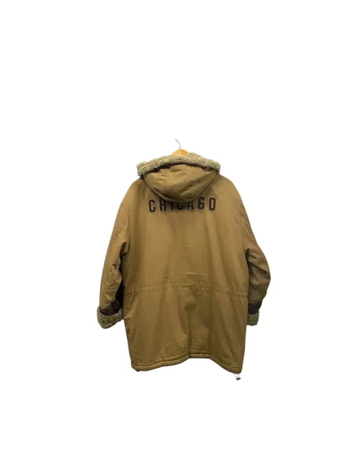 MLB 엠엘비 베이지 털야상 점퍼 L 상품이미지5